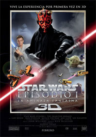 STAR WARS: EPISODIO I - LA AMENAZA FANTASMA 3D