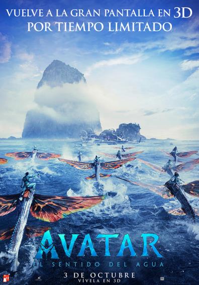 AVATAR: EL SENTIDO DEL AGUA (REESTRENO) 3D