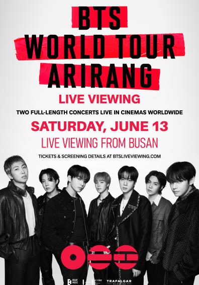 BTS WORLD TOUR ARIRANG IN BUSAN: LIVE VIEWING