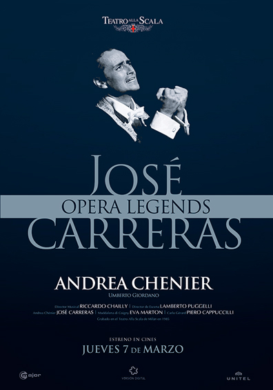 ANDREA CHENIER, JOSE CARRERAS UCC 2019 ANDREA CHENIER, JOSE CARRERAS UCC 2019