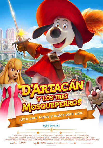 D'ARTACÁN Y LOS TRES MOSQUEPERROS D'ARTACÁN Y LOS TRES MOSQUEPERROS