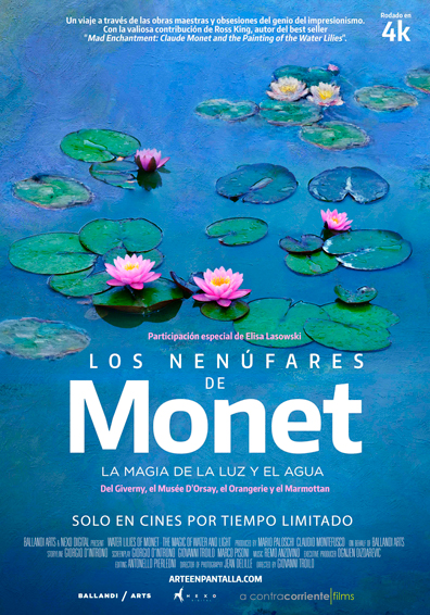 WATER LILIES OF MONET - THE MAGIC OF WATER AND LIG