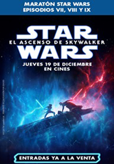 MARATON STAR WARS: EL ASCENSO DE SKYWALKER A7 MARATON STAR WARS: EL ASCENSO DE SKYWALKER A7