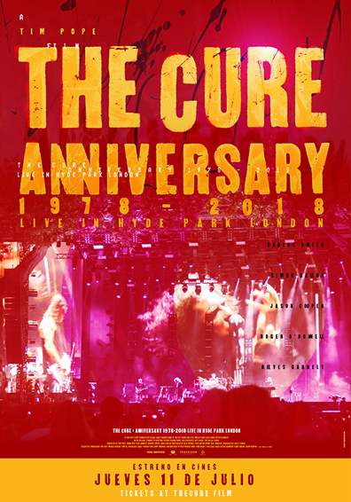 CONCIERTO ANIVERSARIO THE CURE